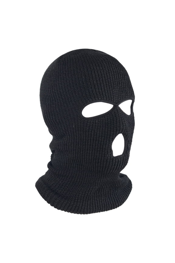 Thermal Windproof Face Mask 3 Hole Winter Cycling Ski Neck Warmer
