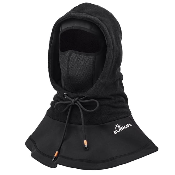 Thermal Winter Double Thickened Balaclava -Full Face Cold Weather Fleece Ski Hat Cap Face Mask Hood for Outdoors Skiing Cycling