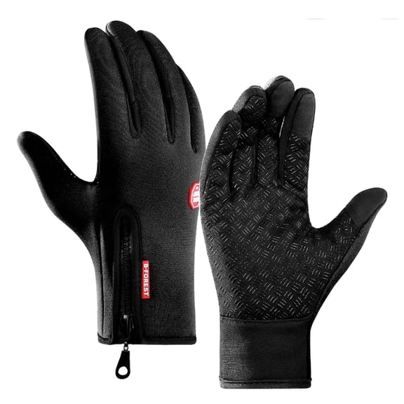 Thermal Winter Touch Screen Gloves Windproof Water Resistant with Sweat Wicking Lining Non Slip Palm for Outdoor Use