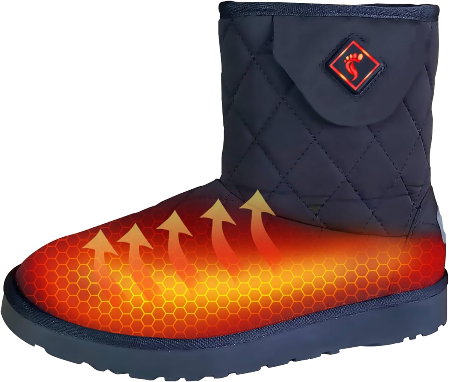 ThermalStep Heated Slipper Boot for Men and Women Upgraded 2024