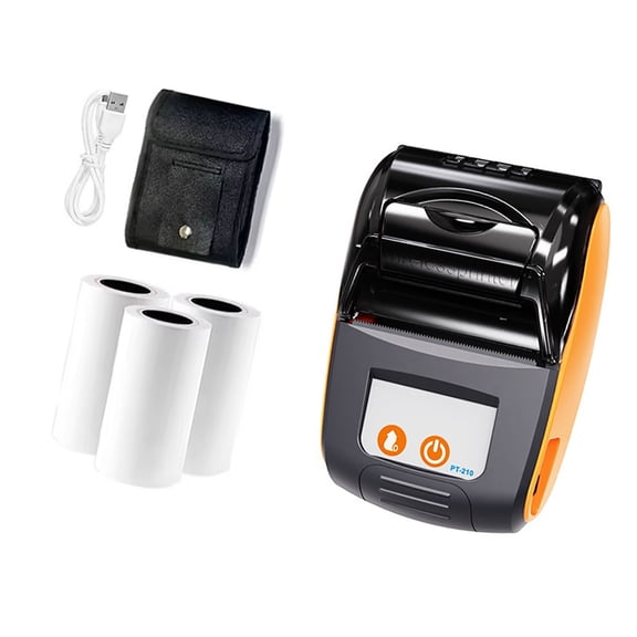 Thermaled Printer Bluetooth-Compatible With 57Mm Paper Width And Multiple Barcode Support