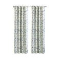 thumbnail image 1 of Thermalogic Flora Blackout Grommet Curtain Panel 52 x 63 in Silver, 1 of 7