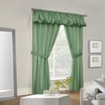 thumbnail image 1 of Commonwealth Prescott 5 Piece 63" Grommet Curtain Panel Set in Sage, 1 of 3