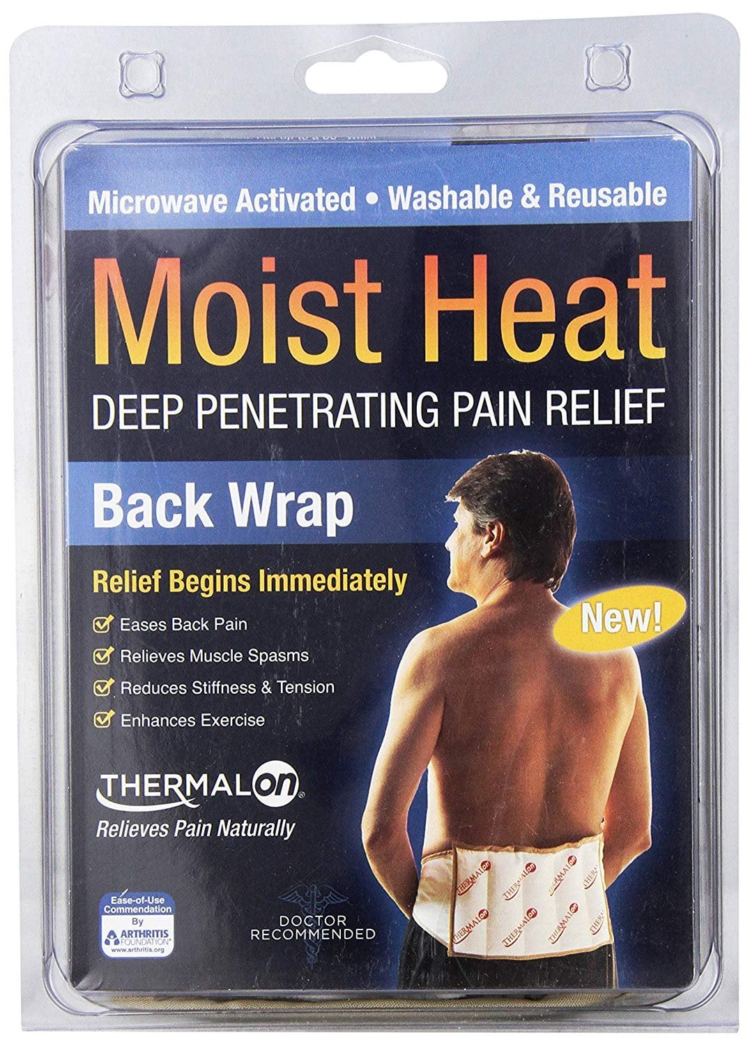Bruder Healthcare Thermal On Back Wrap, 1 ea