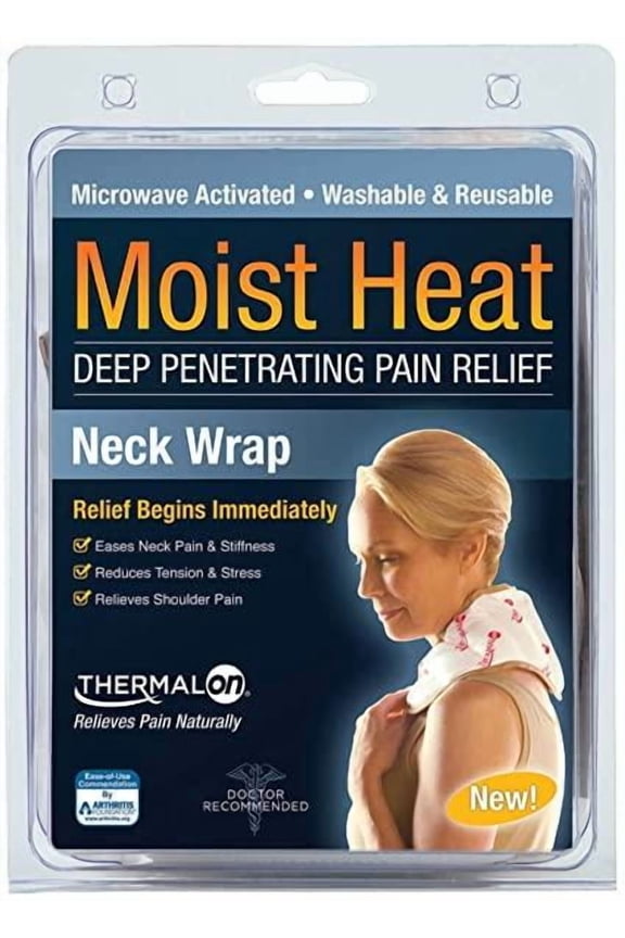 Moist Heat Neck Wrap, 21 Inches, 1 Ea