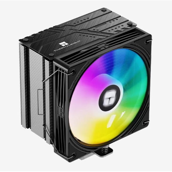 Thermalright AG5 SE ARGB Black CPU Air Cooler High Performance Tower Heat Pipes with Sync RGB PWM Fan Desktop PC Cooling System