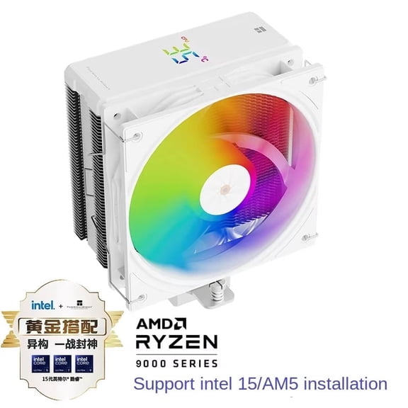 Thermalright Assassin X 120 Refined Digital ARGB White Display Screen Four Heat Pipe Air-Cooled Radiator,Air Cooler ,For Cpu