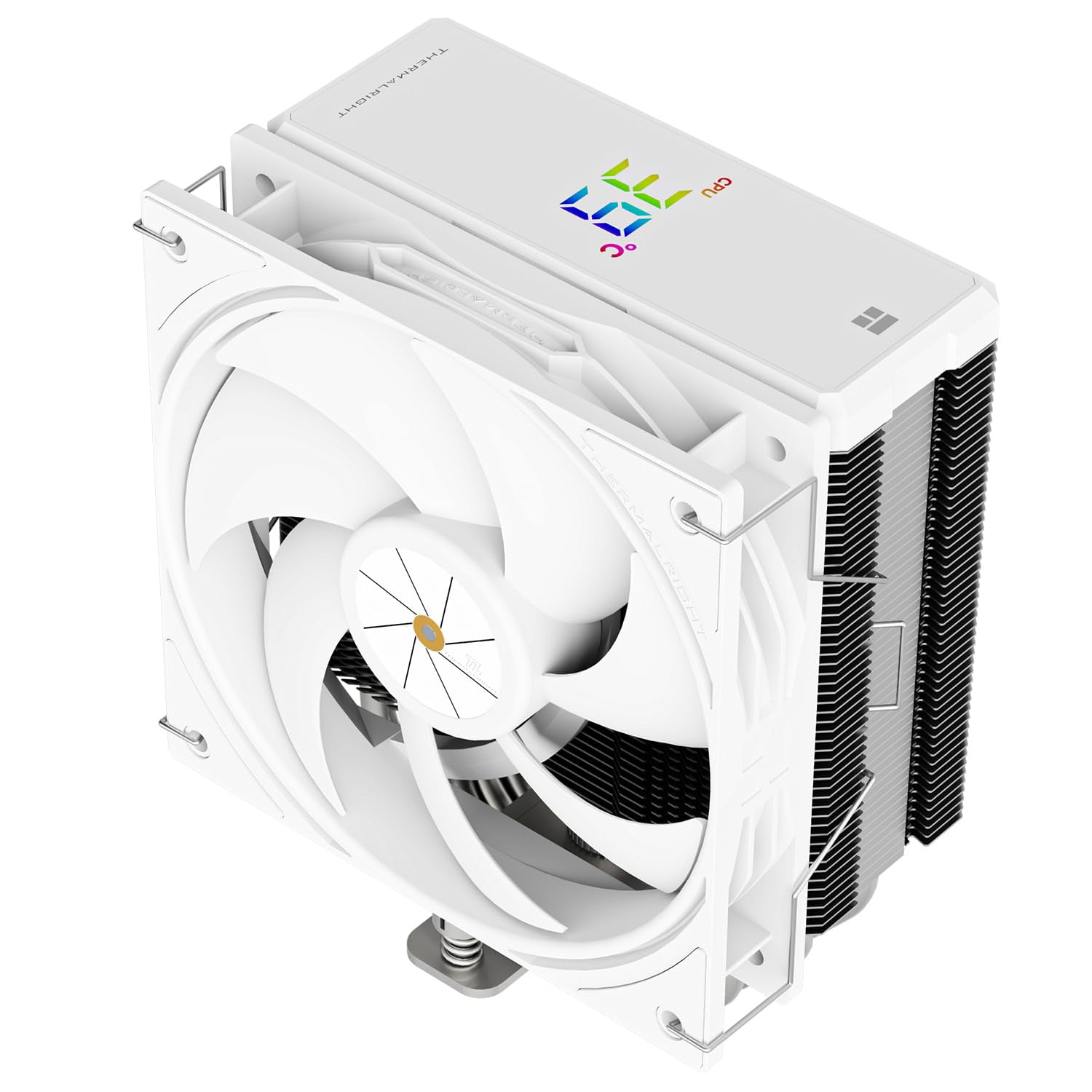 Thermalright Peerless Assassin 120 Digital ARGB - Refroidisseur CPU Double Tour Avec écran Digital - Compatible AMD/Intel (Blanc)