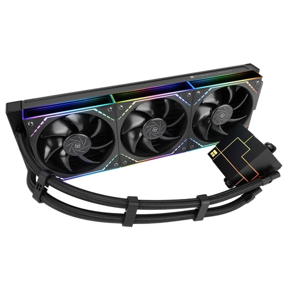 Thermalright Core Matrix 360 Black V2 CPU Liquid Cooler with 120mm PWM Fan (Black)