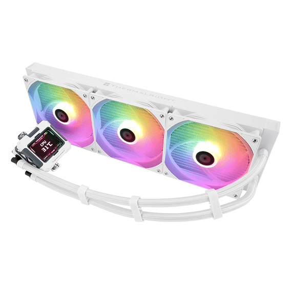 Thermalright FW 420 WHITE All-in-One ARGB 120mm Fan Hot Selling Thermal Cooling Radiator for Computer Case Screen Water Gaming