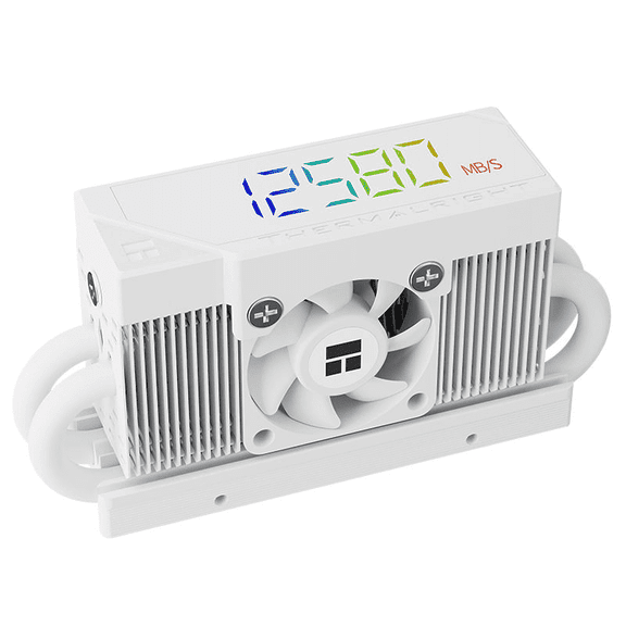 Thermalright HR-10 2280 PRO DIGITAL WHITE M.2 SSD Solid State Drive Digital Display Cooler