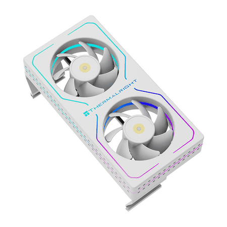 Thermalright MC-2 ARGB White Dual-fan high-performance Memory Cooler,Convenient Installation