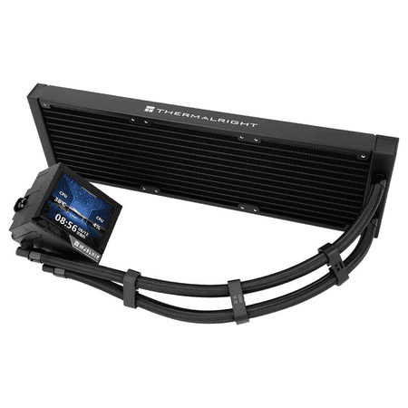 Thermalright MJOLNIR VISION X 360 BLACK Quake MV X 360 BLACK Computer Case with Plastic Heatsink Water Cooling