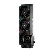 Thermalright PEERLESS VISION 360 UB ARGB BLACK Radiator 69CFM for Computer Case,Large Screen Water - Cooled Radiator