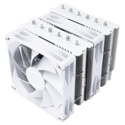 Thermalright Peerless Assassin 120 SE White V2 CPU Air Cooler, 6 Heat Pipes AGHP GEN 5.0 Technology, Aluminium Heatsink Cover, 1850RPM PWM Fans For AMD AM4/AM5 Intel LGA 1851/1700/115X/1200