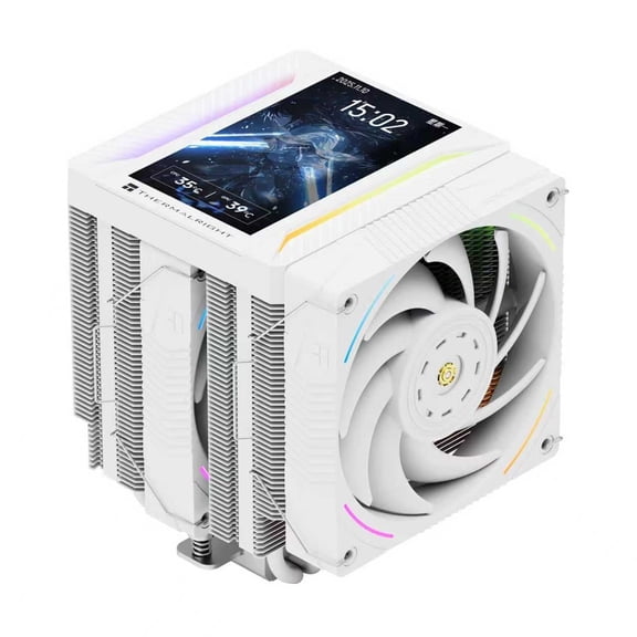 Thermalright Peerless Assassin 120 Vision MAX ARGB CPU Cooler, 5 Inch LCD, TL-K12 2150RPM 120mm Fans, for Intel 1851/1700, AMD AM4/AM5