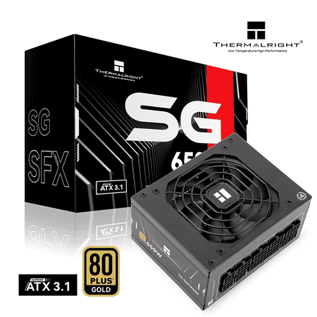 Thermalright SGFX650 Gold Full Module SFX 650W Power Supply 650W SATA Output for Desktop Server Computer in stock