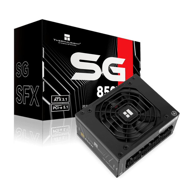 Thermalright SGFX850 Gold Full Module SFX 850W Power Supply 850W SATA Output for Desktop Server Computer in stock