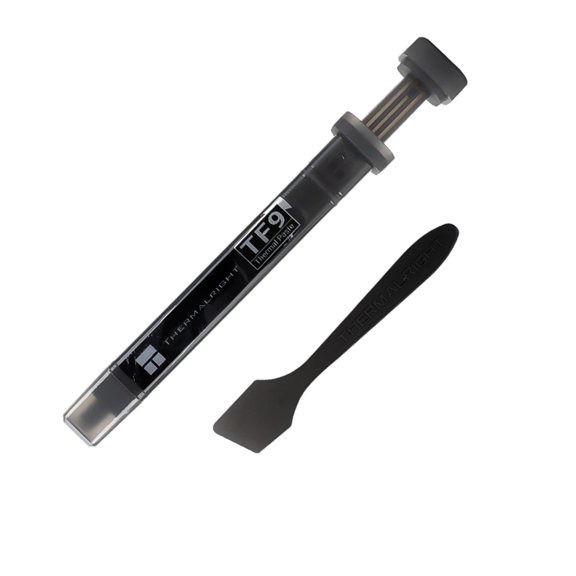 Thermalright TF9 2.9g Thermal Paste Heat Sink Compound 14W/m.k-2.9 Grams,High Durability, for All heatsinks CPU Coolers, with applying Tool (TF9 2.9g)