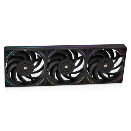 Thermalright TL-UB36 360mm ARGB Single-Frame PC Case Fan, 2150 RPM PWM, High Airflow 69×3 CFM, Black