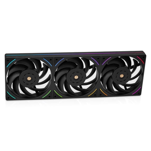 Thermalright TL-UB36 360mm ARGB Single-Frame PC Case Fan, 2150 RPM PWM, High Airflow 69×3 CFM, Black