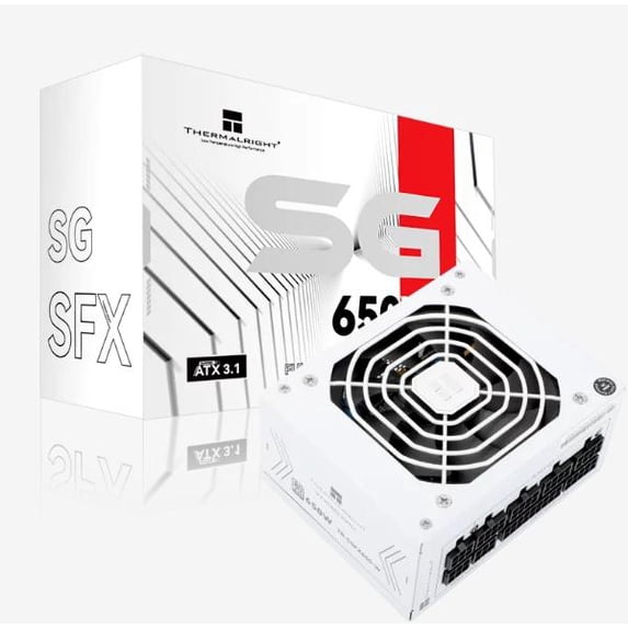 Thermalright TR-SGFX 650-W Gold Full Module SFX 650W Power Supply White
