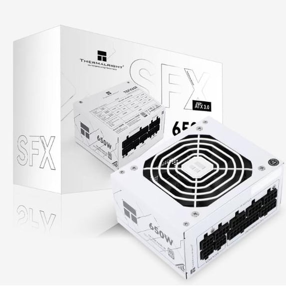 Thermalright TR-TGFX 650-W 650W SFX Gold Full Modular Power Supply White