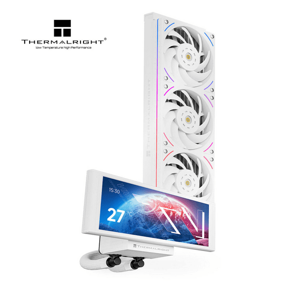 Thermalright TROFEO VISION 360 ARGB white Integrated Vertical Horizontal Horizon Water-Cooled Radiator