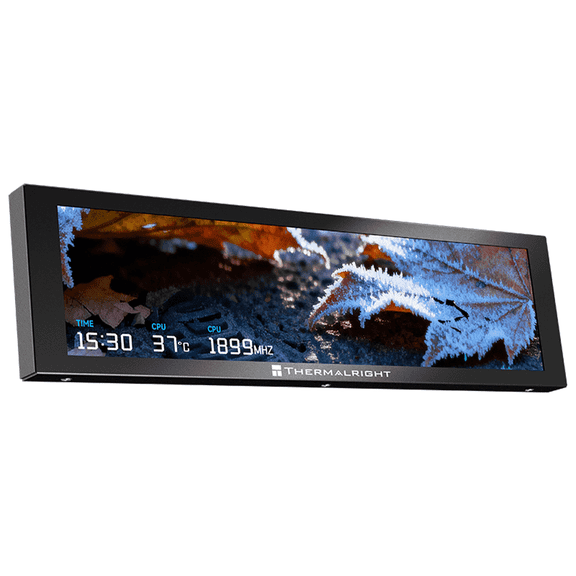 Thermalright TROFEO VISION 9.16 LCD Display, 9.16in Screen, 1920x480 Resolution, USB Type-C Connection, Slim Design, for PC and Gaming Use