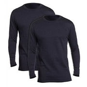 DUOFOLD Thermals - Men's Long Sleeve Crew (Pack of 2) 2 Navy