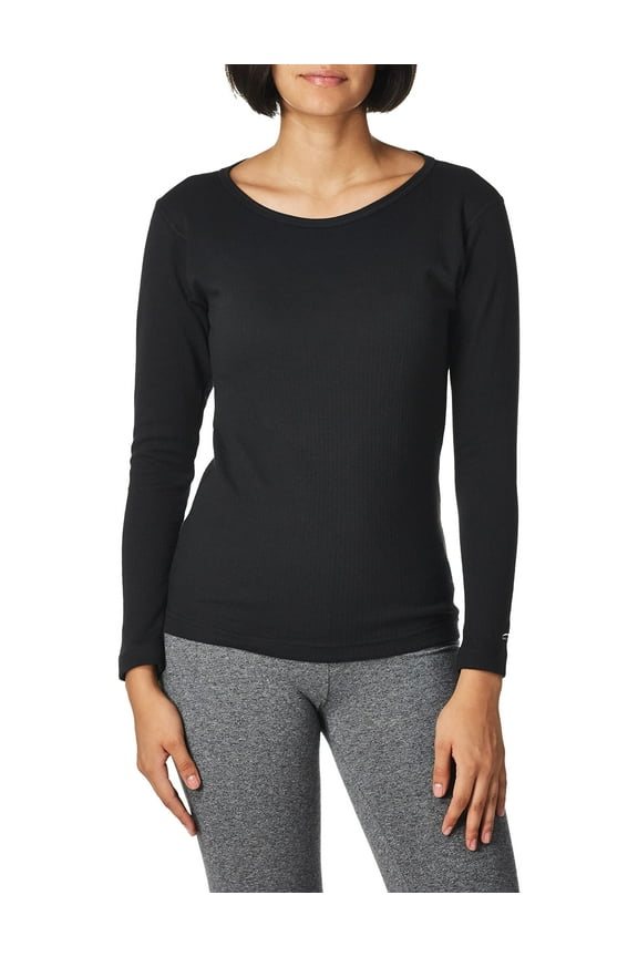 Thermals Women's Base-Layer Shirt M Black