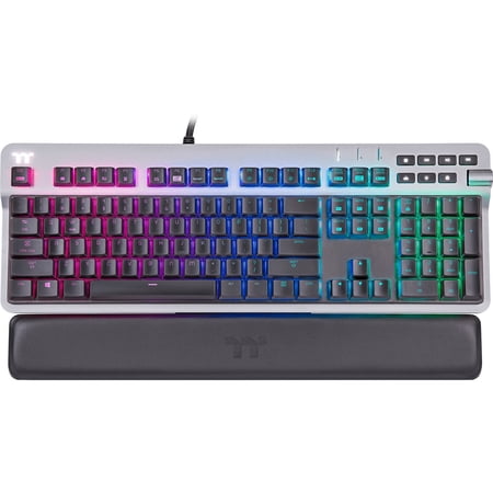 Thermaltake ARGENT K6 RGB Low Profile Mechanical Gaming Keyboard Cherry MX Red