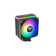 مبرد وحدة المعالجة المركزية Thermaltake ASTRIA 200 ARGB، متوافق مع أحدث معالجات Intel LGA 1700 وAMD AM5 CPU Single Tower بقوة تبريد TDP 210 وات CL-P119-AL12SW-A