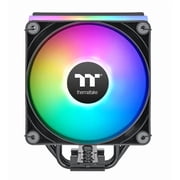 Thermaltake ASTRIA 200 ARGB Lighting CPU Cooler - 4.72 Maximum Fan Diameter - 1 x Fan(s) - 4 x Heat Pipe(s) - 65 CFM Maximum Airflow - 1800 rpm - 5V ARGB Header, 2510 - 4Pin - Compatible Intel Soc...