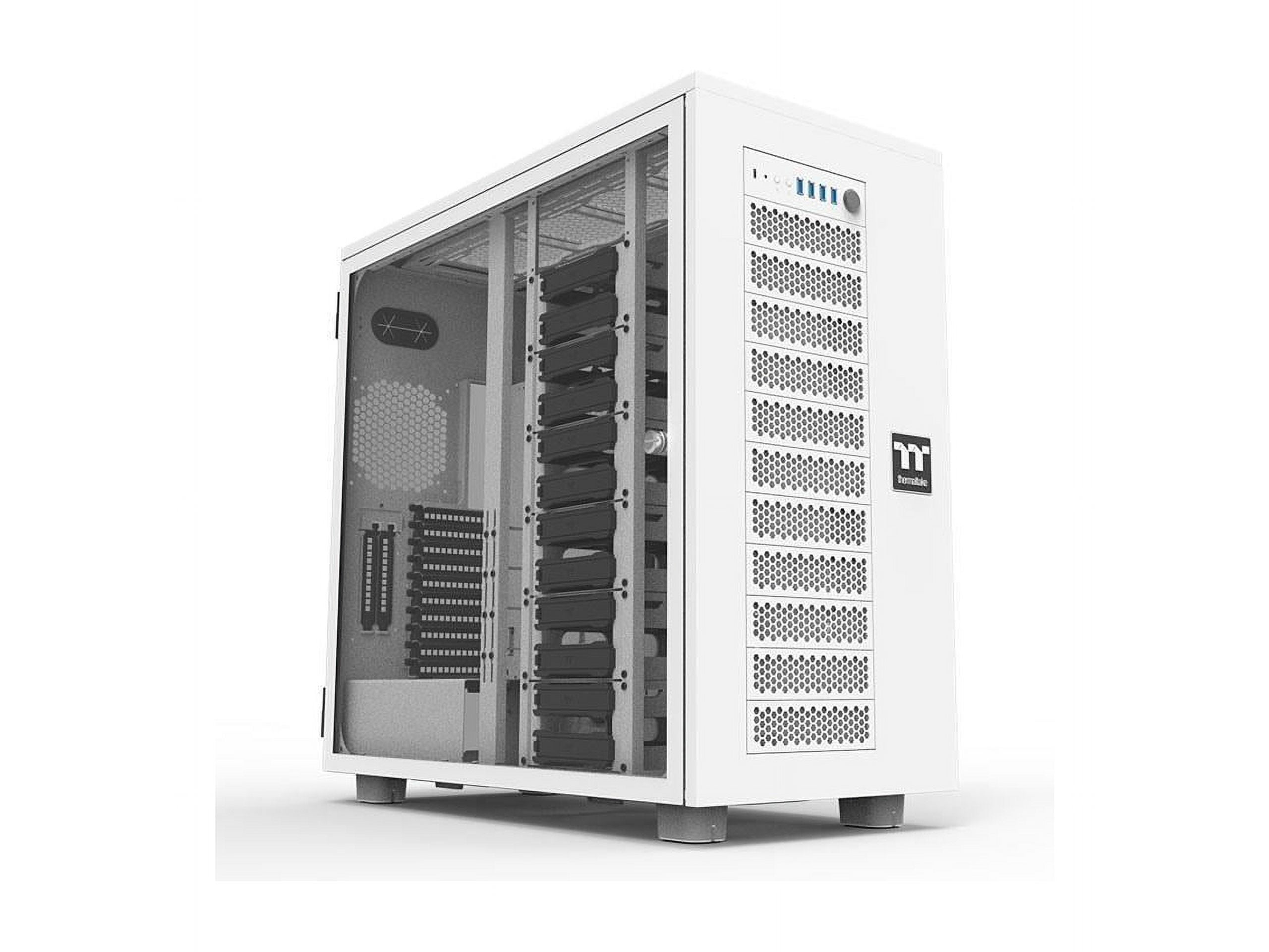 Thermaltake CA11B00F6WN00 AX700 TG Snow Super Tower Case White