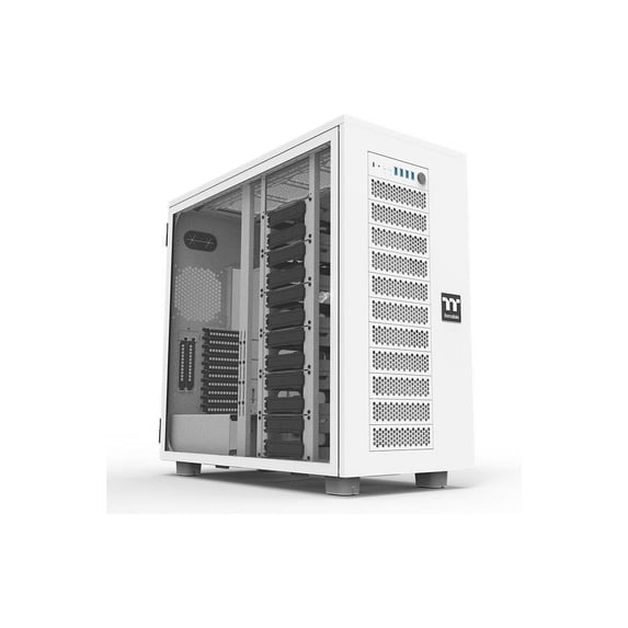 Thermaltake CA11B00F6WN00 AX700 TG Snow Super Tower Case White