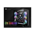 thumbnail image 1 of Thermaltake CTE E600 MX Black Mid Tower E-ATX Case with Centralized Thermal Efficiency Design; 3Way Floating GPU Mounting Bracket/ 400mm PCIe4 Riser Cable are all Included; CA-1Y3-00M1WN-00, 1 of 5
