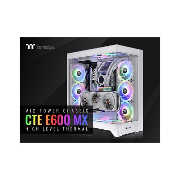 Thermaltake CTE Computer Case, Snow