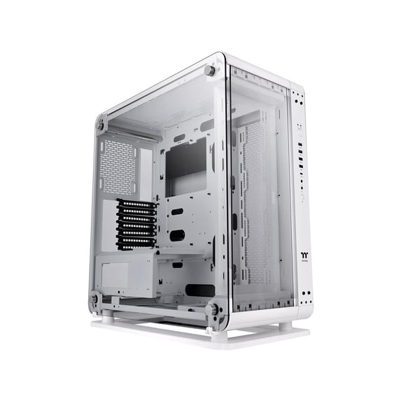 Thermaltake Core P6 TG Snow Edition Dual-Form Transformable/2-Way Layout ATX Mid Tower Computer Case CA-1V2-00M6WN-00