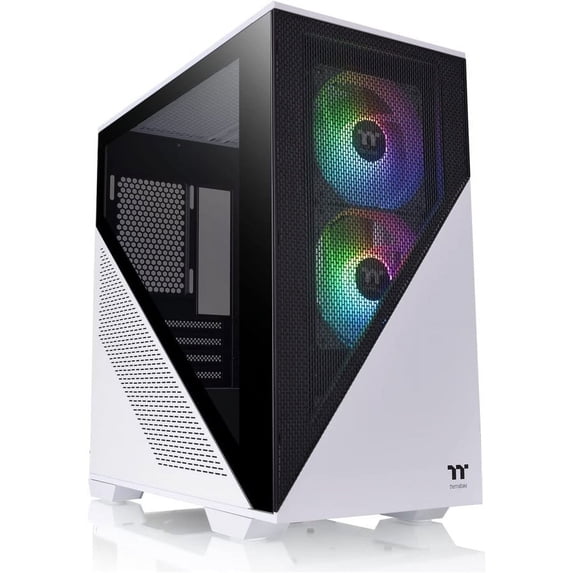 Thermaltake Divider 170 TG ARGB Computer Case - White