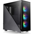 thumbnail image 1 of Thermaltake Divider 300 ARGB Triangular Tempered Glass Type-C (USB 3.1 Gen 2) Water Cooling Ready ATX Mid Tower Computer Case with 3 120mm ARGB Rear Fan Pre-Installed CA-1S2-00M1WN-01, 1 of 3