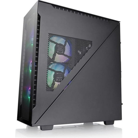 Thermaltake Divider 500 TG ARGB Computer Case, Black