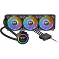 thumbnail image 1 of Thermaltake Floe DX 360 Triple Riing Duo Liquid Cooling All-in-One CPU Cooler - RGB Black, 1 of 5