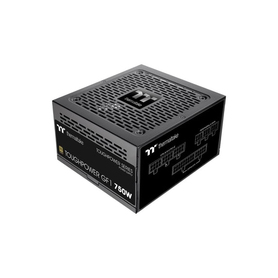 Thermaltake GF1 (2024) Fully Modular ATX 750W Power Supply - 80 PLUS Gold - Ultra Quiet - Zero RPM, PS-TPD-0750FNFAGU-P