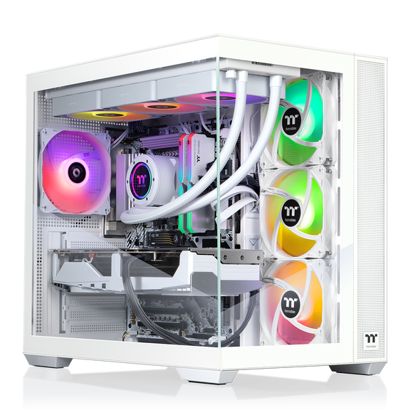 Thermaltake Gaming Desktop PC NE 9897X-V380S AMD Ryzen 7 9800X3D 32GB DDR5 2TB SSD AMD Radeon RX 9070 XT