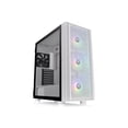 thumbnail image 1 of Thermaltake H570 TG - Mid tower - extended ATX - windowed side panel (tempered glass) - no power supply (PS/2) - snow - USB/Audio, 1 of 10