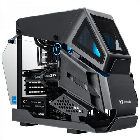 Thermaltake - AH-360 Gaming Desktop - AMD Ryzen™ 5 5600X - 16GB RGB Memory - NVIDIA® GeForce RTX™ 3060 - 1TB NVMe M.2 - Black