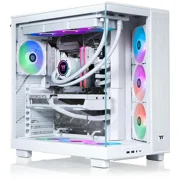 Thermaltake LCGS View 9580S-380XL Gaming Desktop AMD Ryzen 9 9950X3D, ToughRam 32GB DDR5 6000MT/s RGB Memory, NVIDIA GeForce RTX 5080, 2TB NVMe M.2, Wifi, Windows 11 VXLS-X870-580-LCS