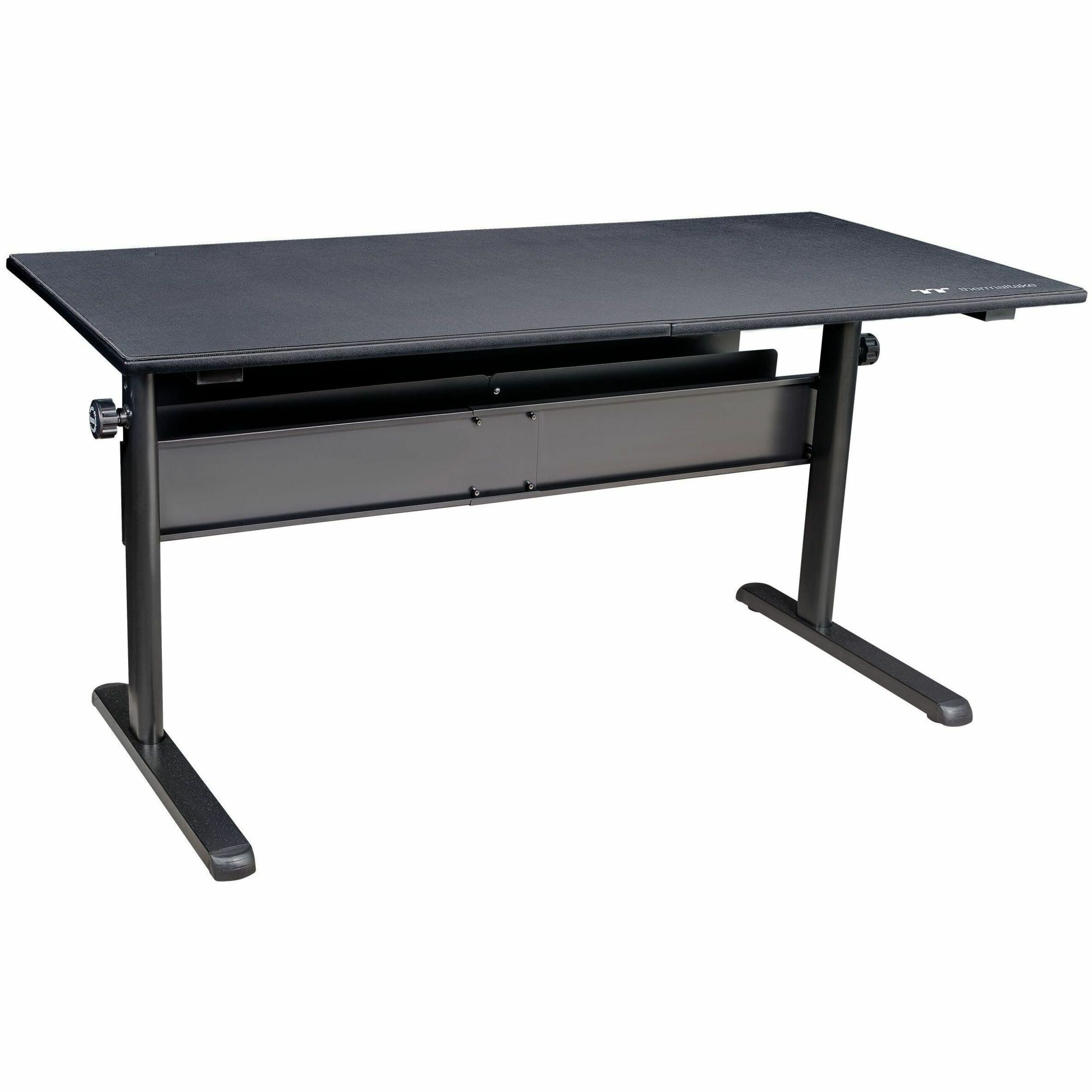 Black Adjustable Steel Gaming Standing Desk Converter