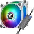 thumbnail image 1 of Thermaltake Pure Duo 14 ARGB Sync Radiator Fan White (2-Fan Pack), 1 of 7